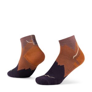 Трекінгові шкарпетки BUFF&reg; Merino Lightweight Quarter (Ginger), Колір: Ginger, Розмір: L (EU 42-44)