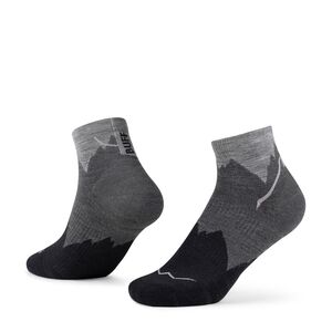 Трекінгові шкарпетки BUFF&reg; Merino Lightweight Quarter (Black), Колір: Black, Розмір: L (EU 42-44)