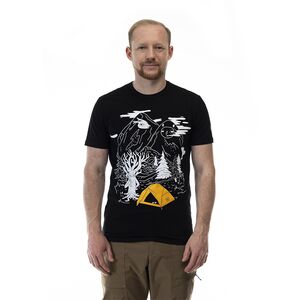 Футболка чоловіча Turbat Lisovyk (Black), Колір виробника: Black, Розмір: L