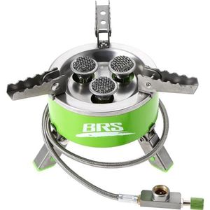 Туристичний газовий пальник зі шлангом BRS-73 Three Star під різьбовий балон