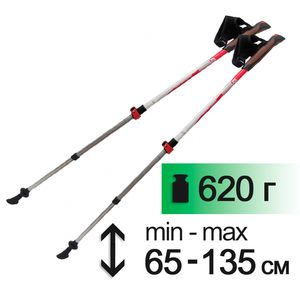 Палиці для скандинавської ходьби Tramp TRR-004 Compact, 65-135 см