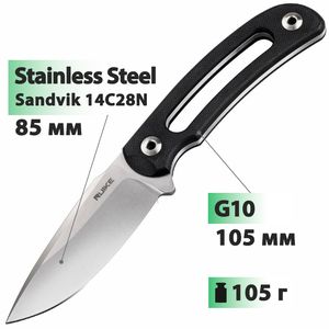 Ніж Ruike F815 (Black), Колір руків'я: Black