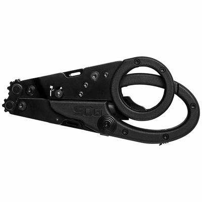 Мультитул-ножиці з чохлом SOG ParaShears (Black) - 13 функцій, Колір рукоятки: Black, Колір інструментів: Black, зображення 5