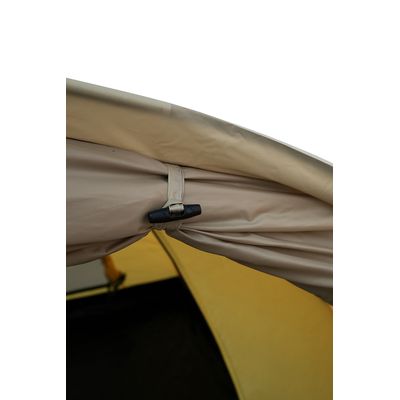 3-місний намет Tramp Camp 3 (Sand): двошаровий, з тамбуром, Кількість місць: 3, Колір: Sand/Black, зображення 18