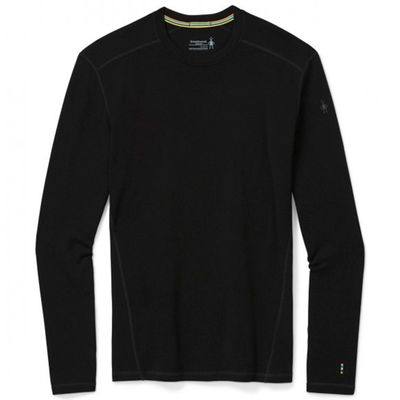 Термокофта чоловіча SmartWool Classic Termal Merino 250 Baselayer Crew - SW016350 (001/Black), Колір виробника: Black, Розмір виробника: L