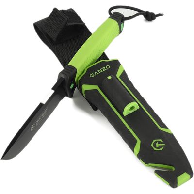 Ніж Ganzo G8012V2 (Green), Колір руків'я: Green, зображення 4