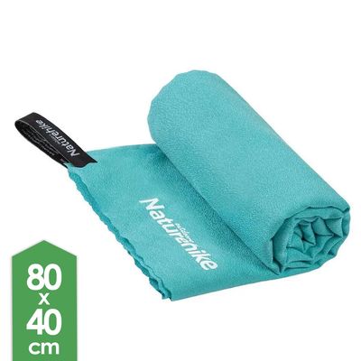 Ультралегкий рушник з мікрофібри з чохлом Naturehike MJ01 Ultralight - M (Emerald), 80х40 см, Тип розміру: M, Колір: Emerald