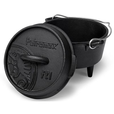 Чавунний казан-жаровня на ніжках Petromax Dutch Oven на 0,9 л, Тип конструкції: з ніжками, Об'єм: 0,9, зображення 2