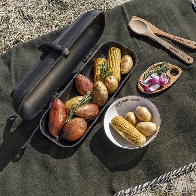 Чавунна жаровня Petromax Cast-Iron Potato Cooker на 4,8 л, Об'єм: 4,8, зображення 7