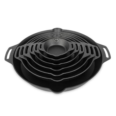 Чавунна сковорода Petromax Fire Skillet, Ø50 см (з ручками-петлями), Тип конструкції: з ручками-петлями, Діаметр верхній: 50, зображення 2