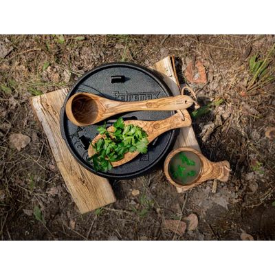 Кемпінговий дерев'яний черпак Petromax Ladle Olive Wood, 60 мл, зображення 5