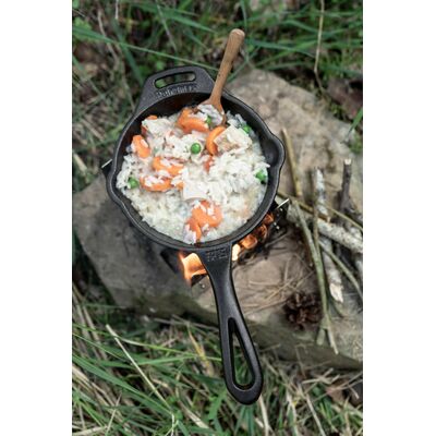Чавунна сковорода Petromax Fire Skillet, Ø20 см (з довгою ручкою), Тип конструкції: з довгою ручкою, Діаметр верхній: 20, зображення 6
