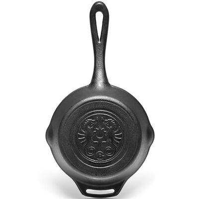 Чавунна сковорода Petromax Fire Skillet, Ø20 см (з довгою ручкою), Тип конструкції: з довгою ручкою, Діаметр верхній: 20, зображення 2