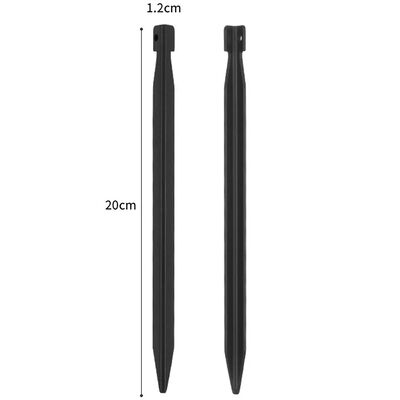 Набір кілочків Naturehike CNK2300ZP016 - Black (200 мм), 8 шт., Довжина: 20, Колір виробника: Black, зображення 2