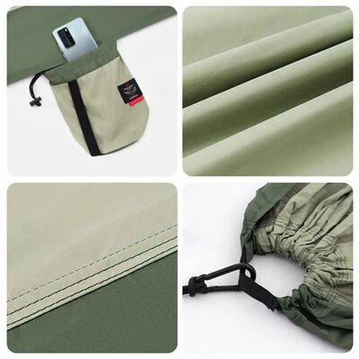 Туристичний гамак Naturehike NH21DC011 - Double (Light Bean Green) (з кріпленнями), Тип розміру: Double, Колір виробника: Light Bean Green, зображення 4