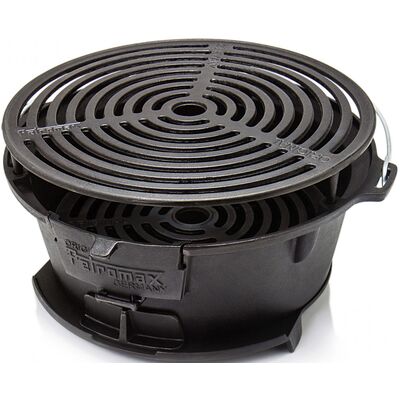 Портативний чавунний гриль для вугілля 2 в 1 Petromax Fire Barbecue Grill