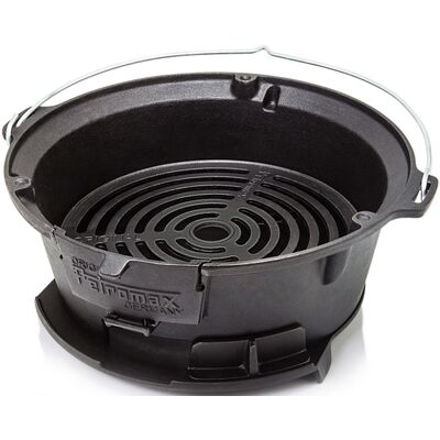 Портативний чавунний гриль для вугілля 2 в 1 Petromax Fire Barbecue Grill, зображення 3