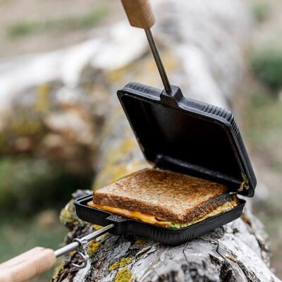 Чавунний пресc-гриль для сендвічей Petromax Sandwich Iron L, зображення 10
