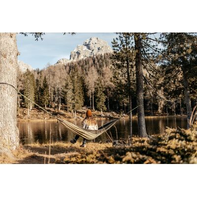 Туристичний гамак з москітною сіткою та кишенею під каремат Amazonas Moskito-Traveller Thermo (БЕЗ кріплень), зображення 7