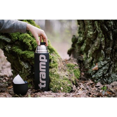 Термос Tramp Soft Touch UTRC-109 (Black) на 1 л, Об'єм: 1000, Колір: Black, зображення 7