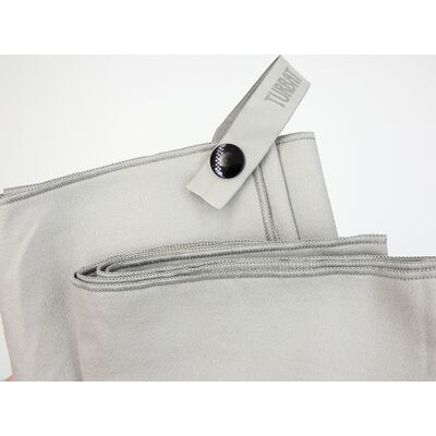 Компактний рушник з мікрофібри з чохлом Turbat Lagoon - XL (Light Grey), 150х80 см, Тип розміру: XL, Колір: Light Grey, зображення 4