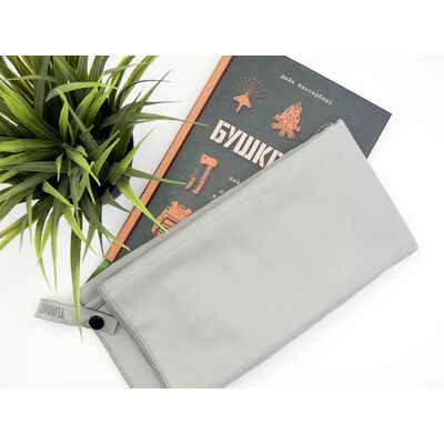 Компактний рушник з мікрофібри з чохлом Turbat Lagoon - XL (Light Grey), 150х80 см, Тип розміру: XL, Колір: Light Grey, зображення 5