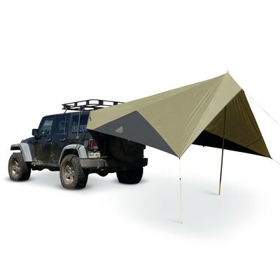 Кемпінговий тент зі стійкою Kelty Waypoint (Elm/Dark Shadow), 337х420 см, Розмір: 337x420, Колір виробника: Elm/Dark Shadow, зображення 3