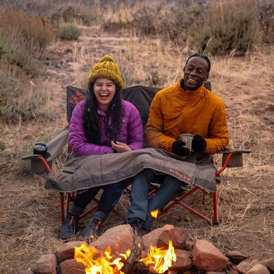 Двомісне розкладне крісло на природу Kelty Low Loveseat Nest (Bungee Cord-Beluga), зображення 14