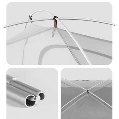 2-місний намет Naturehike CNK2300ZP024 Cloud River 2 (Brown): двошаровий, Кількість місць: 2, Колір: Brown, зображення 3