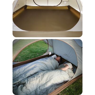 2-місний намет Naturehike CNK2300ZP024 Cloud River 2 (Brown): двошаровий, Кількість місць: 2, Колір: Brown, зображення 9