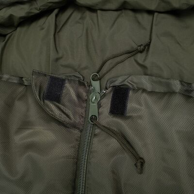 Демісезонний туристичний спальник Tribe Yukon 150 T-loft до -2°C: з капюшоном, Максимальний зріст користувача: 200, Колір: Olive, Сторона застібки: центр, зображення 6