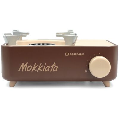 Туристична газова плитка BaseCamp Camping Stove Mokkiata (Brown) для цангових балонів, Колір виробника: Brown, зображення 2