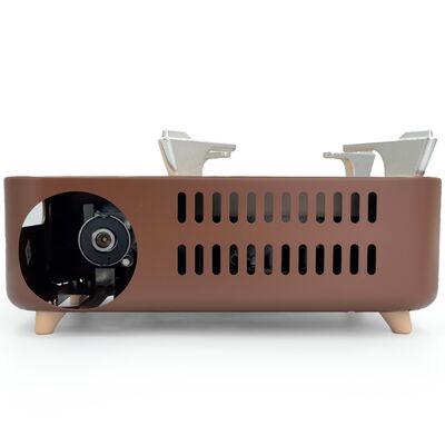 Туристична газова плитка BaseCamp Camping Stove Mokkiata (Brown) для цангових балонів, Колір виробника: Brown, зображення 5