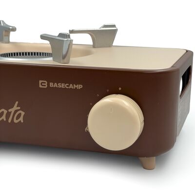 Туристична газова плитка BaseCamp Camping Stove Mokkiata (Brown) для цангових балонів, Колір виробника: Brown, зображення 4
