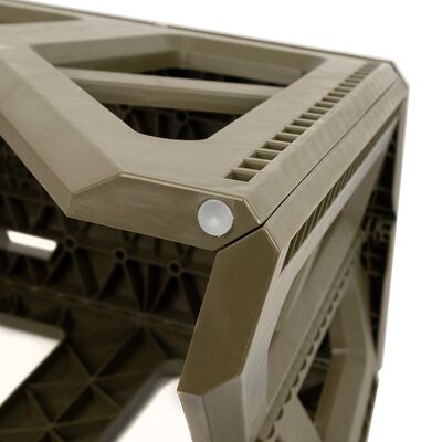 Високий розкладний табурет на природу Tribe Camp Chair - High (Olive), Тип розміру: High, Колір виробника: Olive, зображення 7