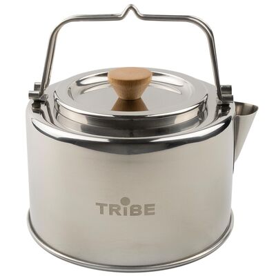 Туристичний чайник з заварником Tribe Kettle на 1,2 л, нержавіюча сталь, зображення 3