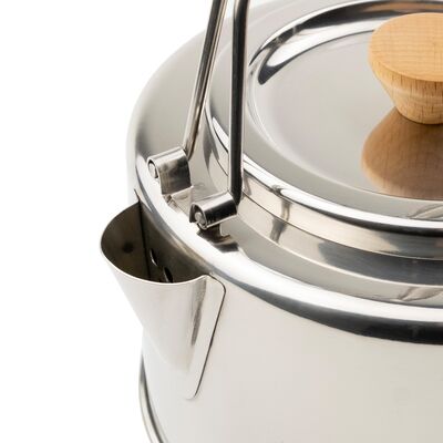 Туристичний чайник з заварником Tribe Kettle на 1,2 л, нержавіюча сталь, зображення 5