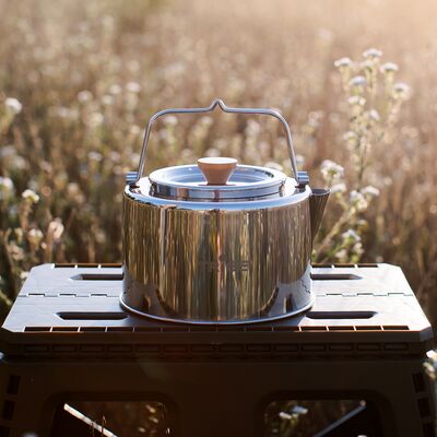 Туристичний чайник з заварником Tribe Kettle на 1,2 л, нержавіюча сталь, зображення 7