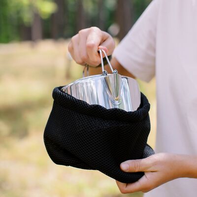 Туристичний чайник з заварником Tribe Kettle на 1,2 л, нержавіюча сталь, зображення 10