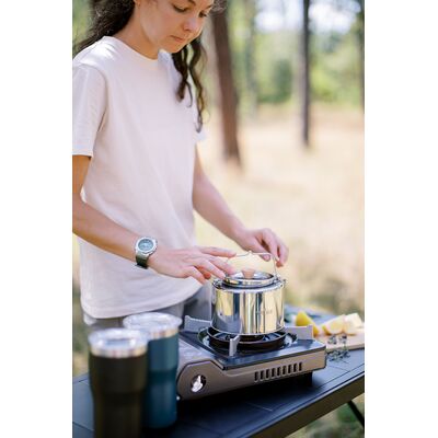 Туристичний чайник з заварником Tribe Kettle на 1,2 л, нержавіюча сталь, зображення 17