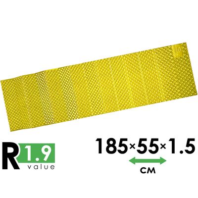 Складний каремат BaseCamp Expedition IXPE, Товщина: 1,5, Колір виробника: Yellow