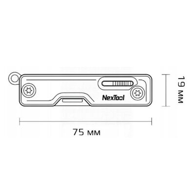 Міні-мультитул NexTool Multi Functional Knife (Khaki) - 11 функцій, Колір рукоятки: Khaki, зображення 4