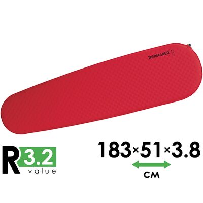 Самонадувний каремат Therm-a-Rest ProLite Plus - Regular, Товщина: 3,8, Тип розміру: Regular, Колір виробника: Cayenne