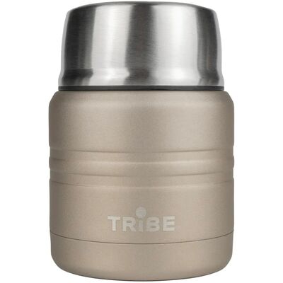 Термос для їжі з ложкою Tribe Food Jar (Beige) на 350 мл, Об'єм: 350, Колір: Beige, зображення 5