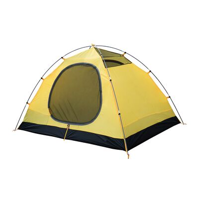 4-місний намет Tramp Camp 4 (Sand): двошаровий, з тамбуром, Кількість місць: 4, Колір: Sand/Black, зображення 10