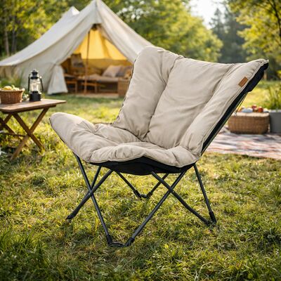 Розкладний стілець Bo-Camp Redbridge L, Колір виробника: Beige