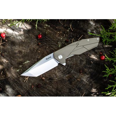 Ніж Ruike P138 (Desert Sand), Колір руків'я: Sand, зображення 7