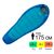 Демісезонний туристичний спальник Pinguin Mistral Lady PFM 175 (Blue) до -3°C: з капюшоном, Максимальний зріст користувача: 175, Колір: Blue, Сторона застібки: ліва