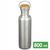 Пляшка для води Klean Kanteen Reflect (Brushed Stainless) на 800 мл, нержавіюча сталь, Об'єм: 800, Колір виробника: Brushed Stainless