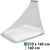 Москітна сітка Lifesystems MicroNet Mosquito Net - Double, 210x160x160 см, Колір: White, Розміри: 210x160x160